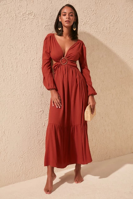 Top DealsTop DealsAmelia Rust Dress