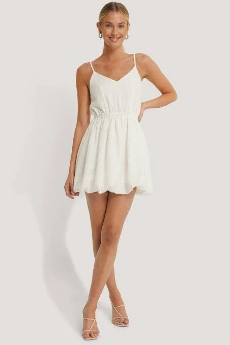 Only a Few Left – Order Now!Only a Few Left – Order Now!Balloon Structured Dress White Only a Few Left – Order Now!Only a Few Left – Order Now!Balloon Structured Dress White