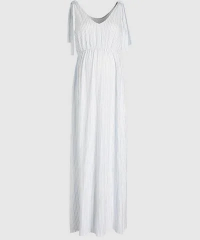 Shop Smart, Save Big!Shop Smart, Save Big!Blue/White Maternity Dress