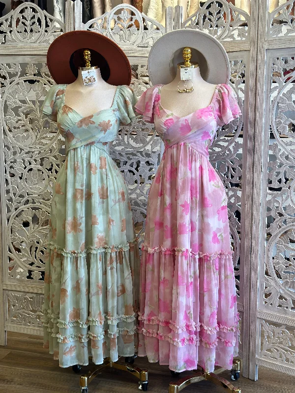 Bigger Savings, Better Shopping!Bigger Savings, Better Shopping!Cross Front Maxi Floral Dress- No Estira, Not Stretchy Bigger Savings, Better Shopping!Bigger Savings, Better Shopping!Cross Front Maxi Floral Dress- No Estira, Not Stretchy
