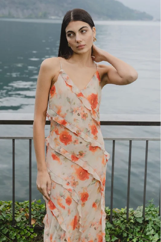 Shop Before It’s Gone!Shop Before It’s Gone!Galore Mandarin Floral Bias Ruffle Slip Dress Shop Before It’s Gone!Shop Before It’s Gone!Galore Mandarin Floral Bias Ruffle Slip Dress