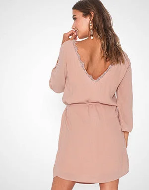 Great Deals, Just for You!Great Deals, Just for You!Lourdes 3/4 Lace Dress Misty Rose Great Deals, Just for You!Great Deals, Just for You!Lourdes 3/4 Lace Dress Misty Rose
