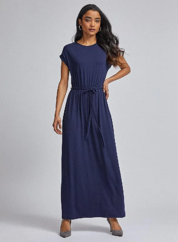 Today Only – Don’t Miss It!Today Only – Don’t Miss It!Navy Maxi Jersey Dress