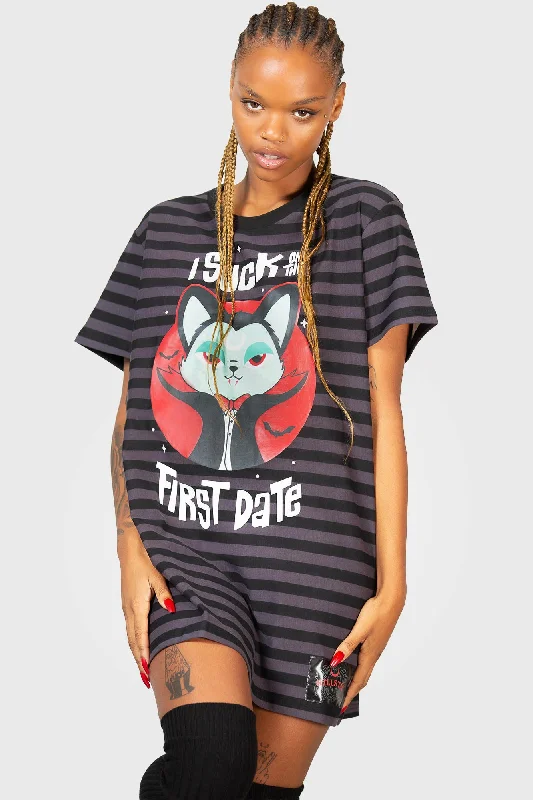 Save More When You Shop More!Purrrfect Pairing T-Shirt Dress