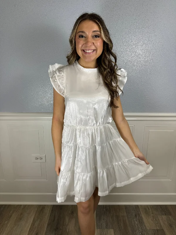 Save More When You Shop More!Save More When You Shop More!White pearl dress