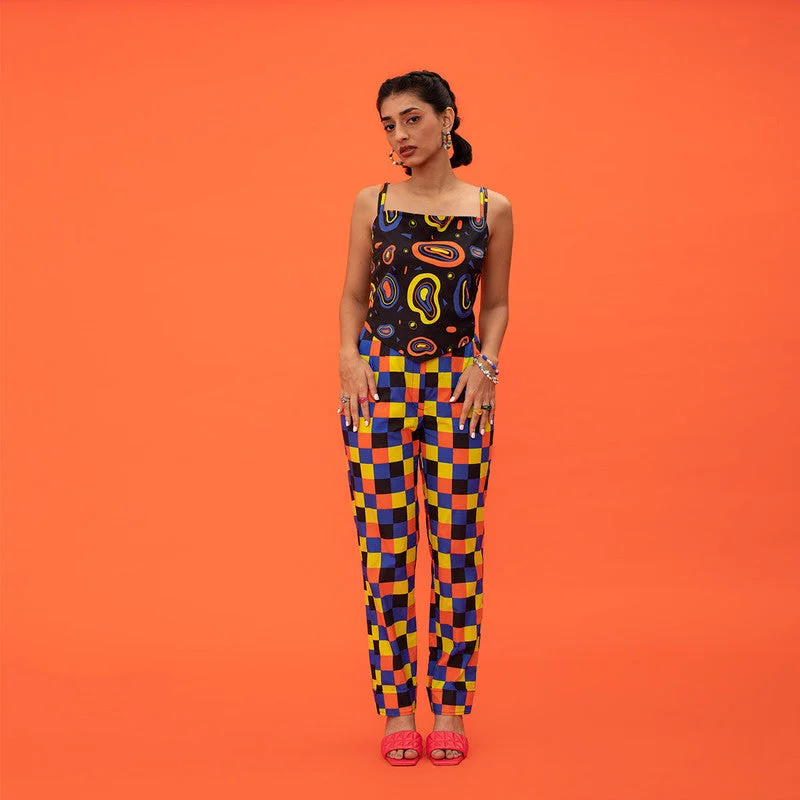 Act Fast – Limited Time Savings!Act Fast – Limited Time Savings!100% Cotton Black Colorblocked Trousers Act Fast – Limited Time Savings!Act Fast – Limited Time Savings!100% Cotton Black Colorblocked Trousers