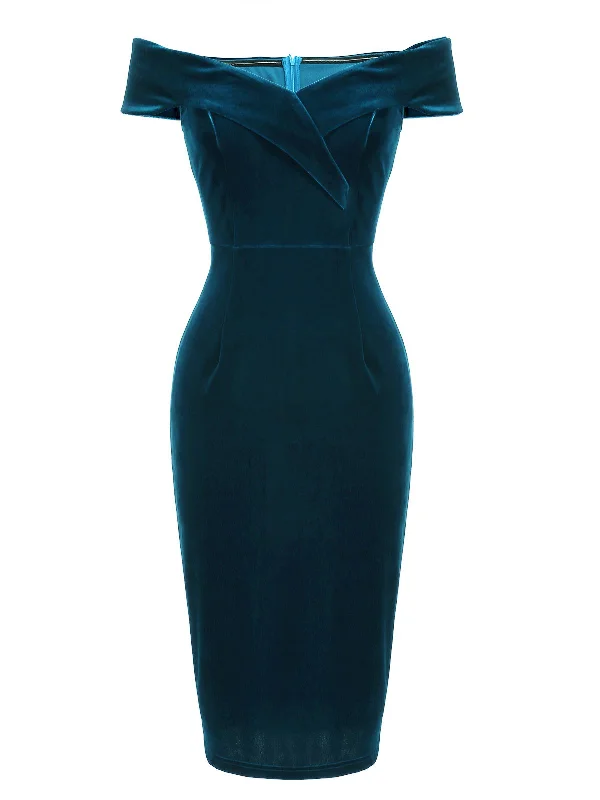 Get More, Spend Less – Shop Now!Get More, Spend Less – Shop Now!1960s Off Shoulder Velvet Bodycon Dress Get More, Spend Less – Shop Now!Get More, Spend Less – Shop Now!1960s Off Shoulder Velvet Bodycon Dress