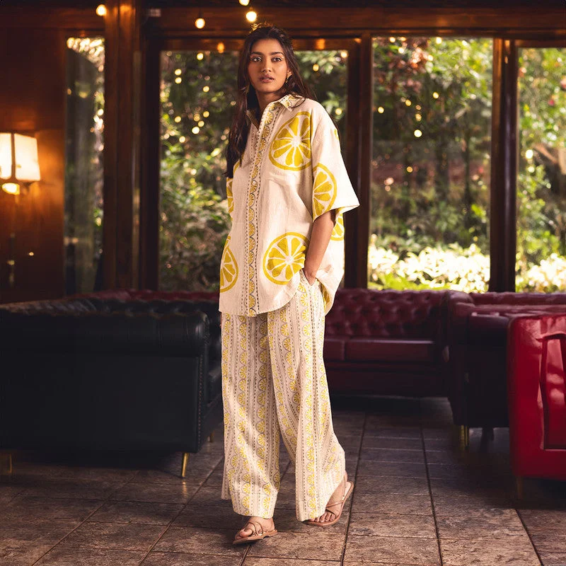 Price Drops You’ll Love!Price Drops You’ll Love!Kala Cotton Pants For Women | Double Side Pocket | Lemon Slice Printed | Yellow Price Drops You’ll Love!Price Drops You’ll Love!Kala Cotton Pants For Women | Double Side Pocket | Lemon Slice Printed | Yellow