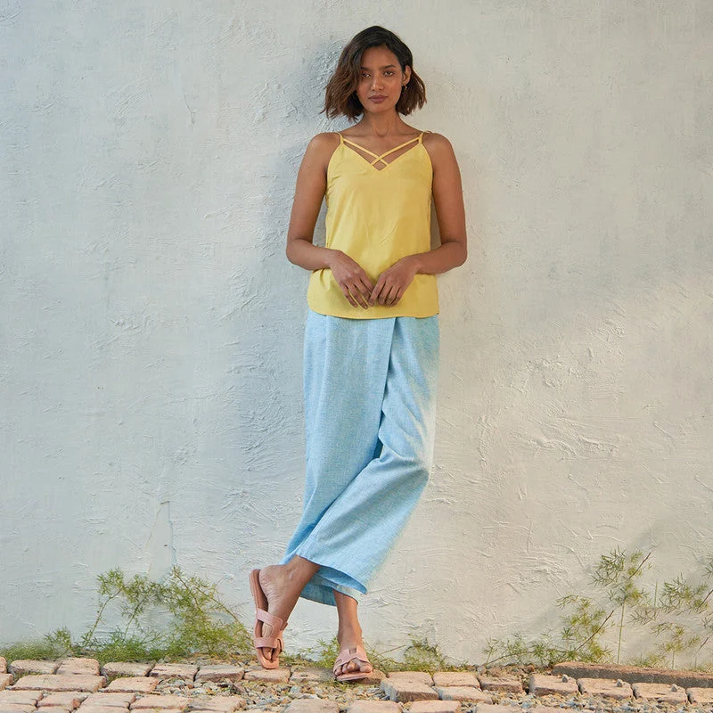 Your Wallet Will Thank You!Cotton Trouser Pants for Women | Wrap Style