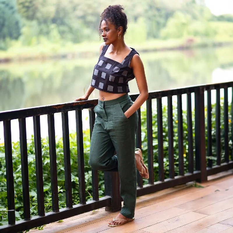 Buy One, Get One Free!Buy One, Get One Free!Linen Pants for Women | Green