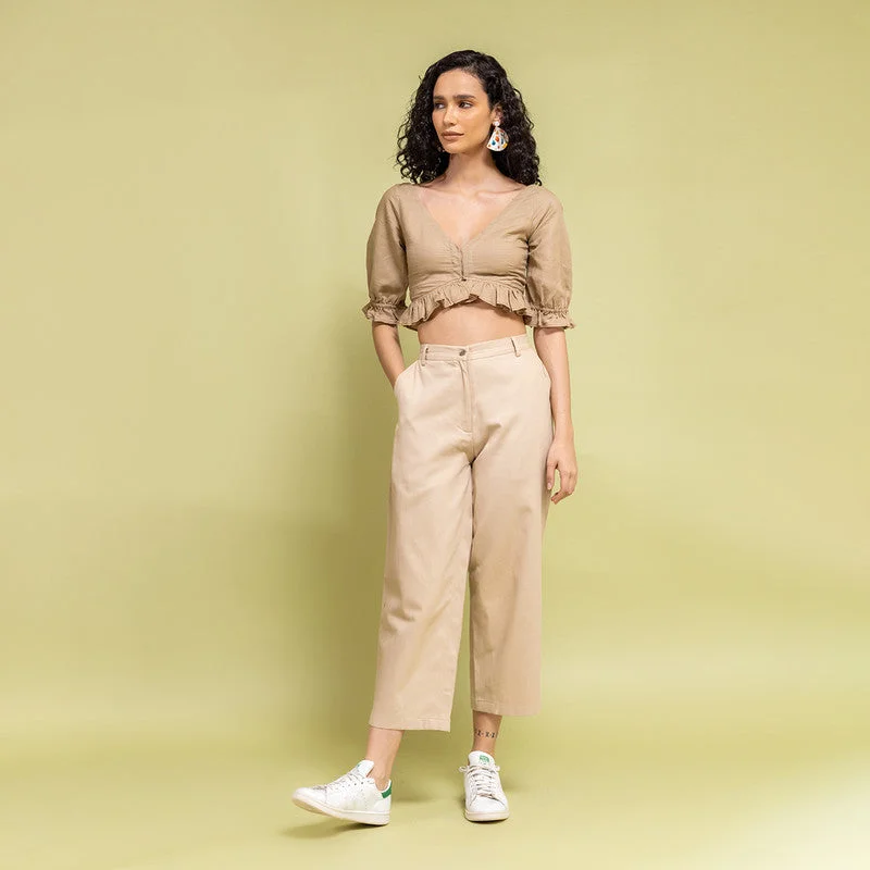 Shop Smart, Save Big!Shop Smart, Save Big!Upcycled Cotton Pants | Beige