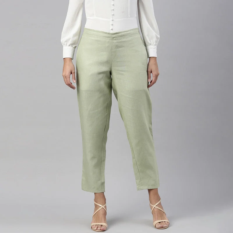 Get the Best for Less!Hemp Lounge Pants | Pista Green