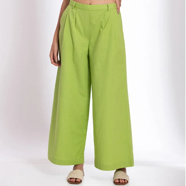 Flash Deals – Act Quickly!Flash Deals – Act Quickly!Green Flax Linen Pants