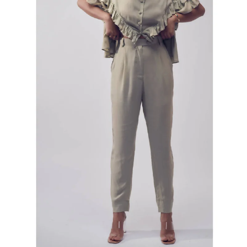 Hot Deals You Can’t Resist!Hot Deals You Can’t Resist!Handcrafted Paradise Mint Green Tencel Modal Pants