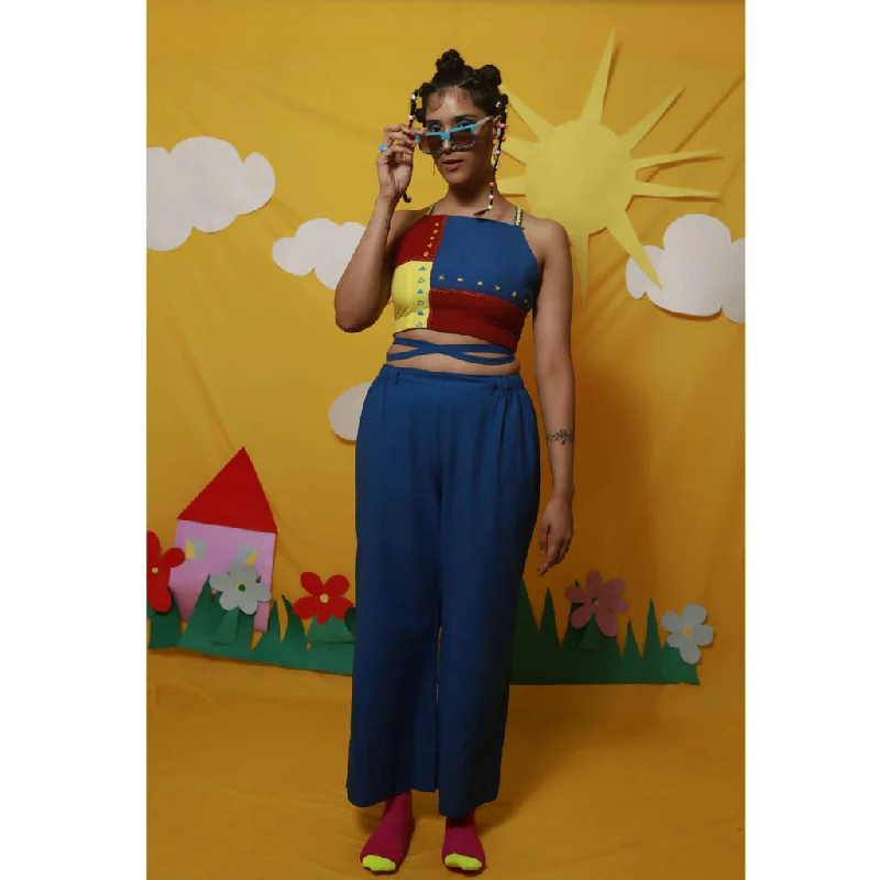 Save More with Every Purchase!Save More with Every Purchase!Handloom Cotton Sourpunk Upcycled Pants | Multicolor Save More with Every Purchase!Save More with Every Purchase!Handloom Cotton Sourpunk Upcycled Pants | Multicolor