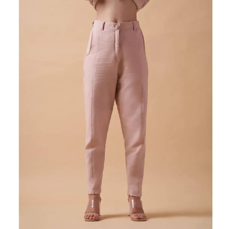 Save Up to 50% Off!Save Up to 50% Off!Handloom Cotton Pants | Rose Pink