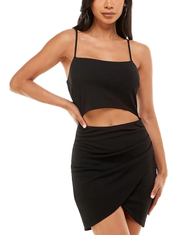 Score Big Savings Today!Score Big Savings Today!Juniors Womens Cut-Out Mini Bodycon Dress Score Big Savings Today!Score Big Savings Today!Juniors Womens Cut-Out Mini Bodycon Dress