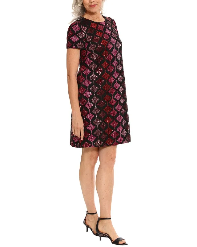 Amazing Prices You Can’t Resist!London Times Sequined T-Shirt Dress