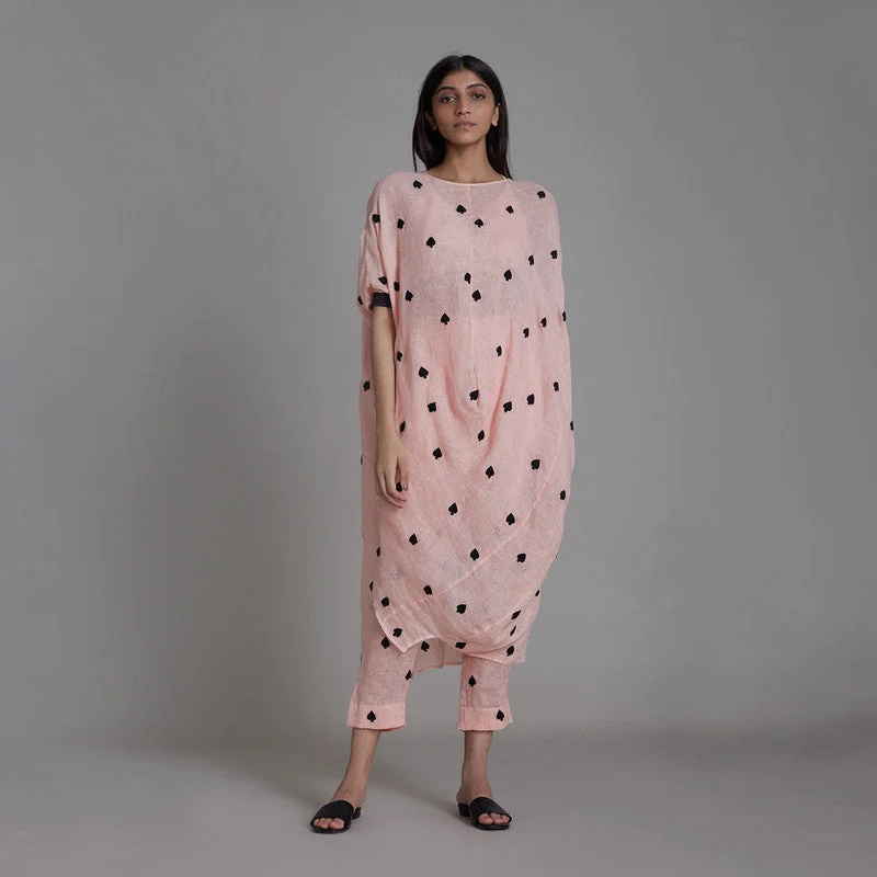 Exclusive Deals Just for You!Exclusive Deals Just for You!Pure Linen Co Ord Set | Tunic With Pants | Spades | Pink Exclusive Deals Just for You!Exclusive Deals Just for You!Pure Linen Co Ord Set | Tunic With Pants | Spades | Pink