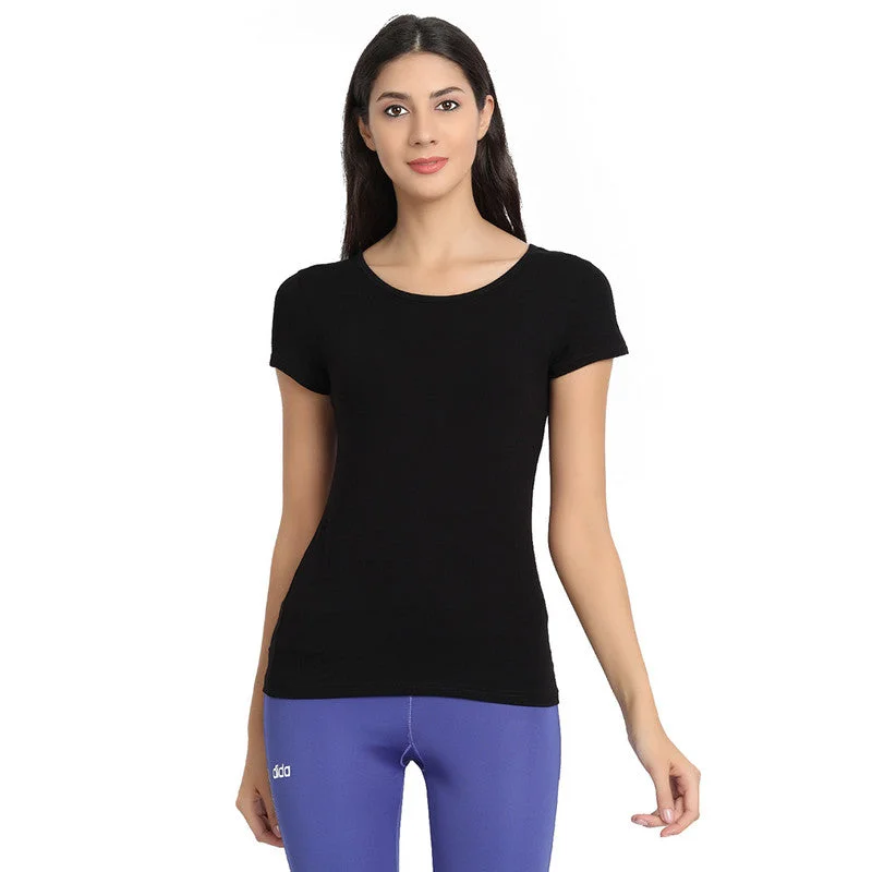 Your Wallet Will Thank You!Bamboo Fabric T-shirt | Half Sleeves | Black