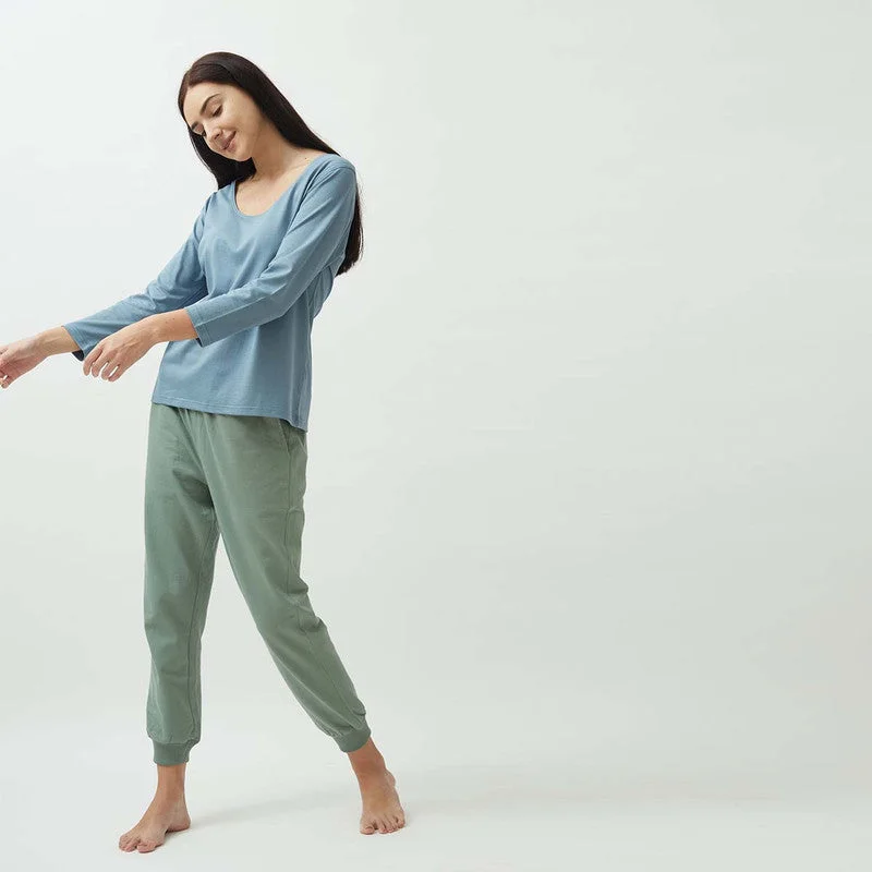 Huge Price Cuts Await!Huge Price Cuts Await!Organic Cotton Jogger Pants | Green