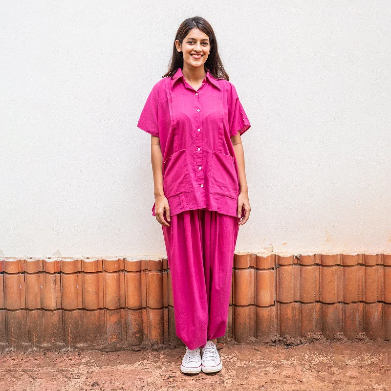 Save More Than Ever!Save More Than Ever!Mulmul Cotton Dhoti Pants for Women | Pink Save More Than Ever!Save More Than Ever!Mulmul Cotton Dhoti Pants for Women | Pink