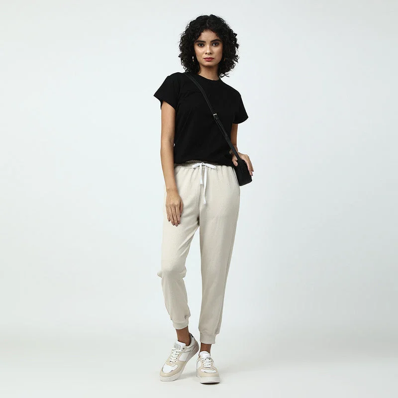 The Best Deals Won’t Wait!The Best Deals Won’t Wait!Organic Cotton Women Jogger Pants | Off-White