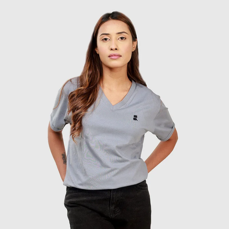 Limited-Time Price Drop!Supima Cotton Women T-Shirt | Grey