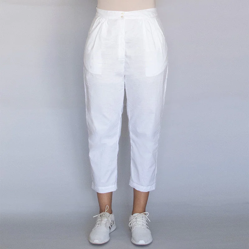 Save Money, Shop Happy!Save Money, Shop Happy!Cotton Poplin Pants | White