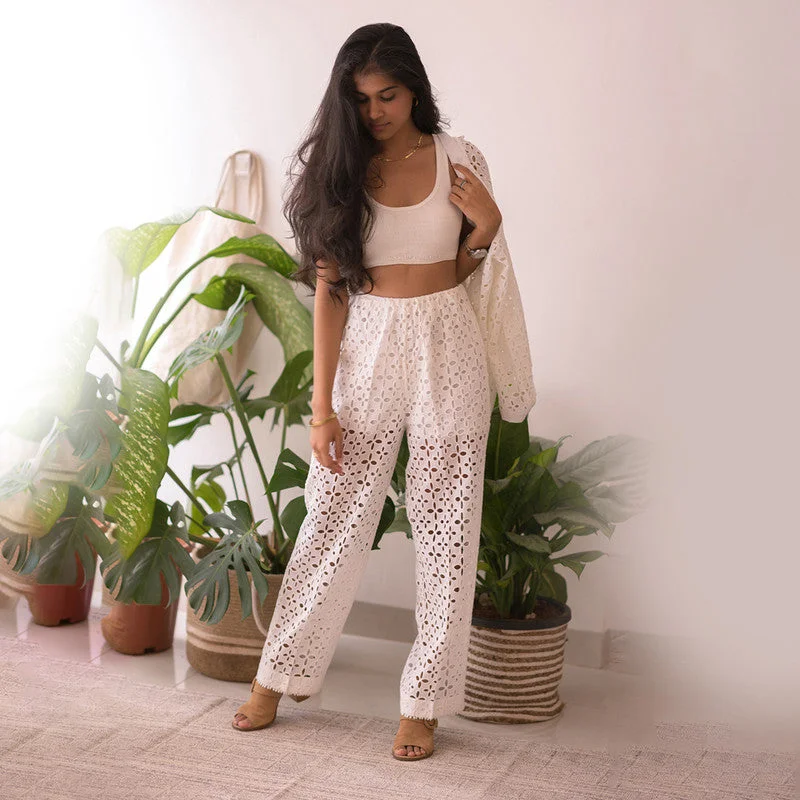 One Day Only – Huge Savings!One Day Only – Huge Savings!Cotton Pants | White