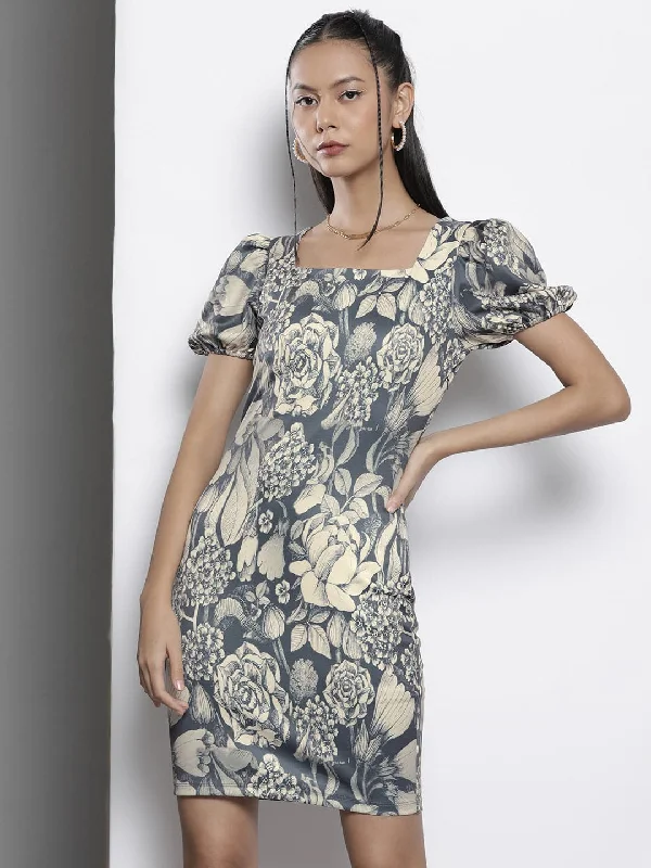 Special Offer – Act Fast!Special Offer – Act Fast!Women Grey Floral Scuba Bodycon Dress Special Offer – Act Fast!Special Offer – Act Fast!Women Grey Floral Scuba Bodycon Dress