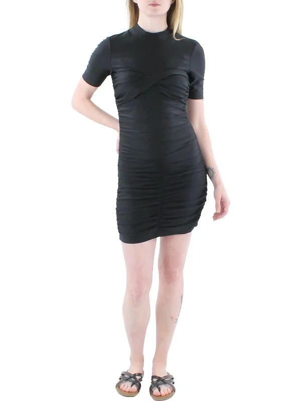Find the Best Deals Here!Find the Best Deals Here!Womens Ruched Mock Neck Bodycon Dress Find the Best Deals Here!Find the Best Deals Here!Womens Ruched Mock Neck Bodycon Dress