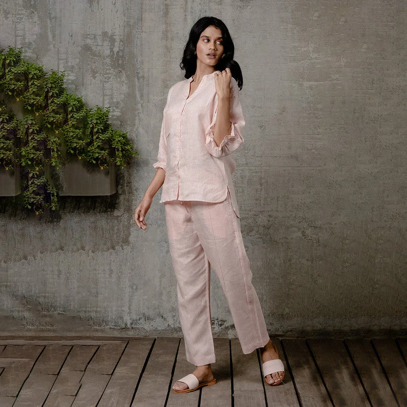 Time to Snag a Bargain!Time to Snag a Bargain!Linen Pants | Light Pink