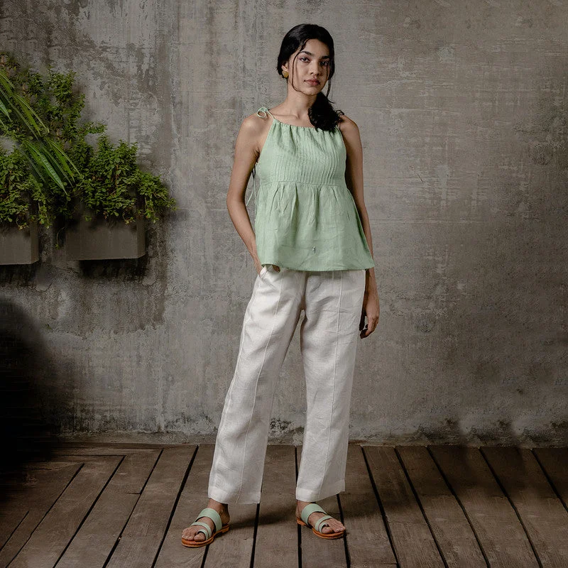Your Exclusive Offer Awaits!Your Exclusive Offer Awaits!Linen Pants | White
