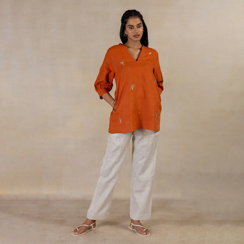 Limited Deals, Unlimited Savings!Limited Deals, Unlimited Savings!Linen Tuck Pants for Women | Ecru Limited Deals, Unlimited Savings!Limited Deals, Unlimited Savings!Linen Tuck Pants for Women | Ecru