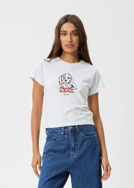 Only a Few Left – Order Now!Only a Few Left – Order Now!AFENDS Womens Hunny - Baby T-Shirt - White Only a Few Left – Order Now!Only a Few Left – Order Now!AFENDS Womens Hunny - Baby T-Shirt - White