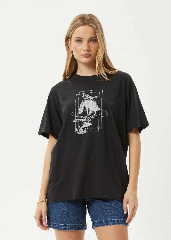 One Day Only – Huge Savings!One Day Only – Huge Savings!AFENDS Womens Rodeo - Oversized Tee - Stone Black One Day Only – Huge Savings!One Day Only – Huge Savings!AFENDS Womens Rodeo - Oversized Tee - Stone Black