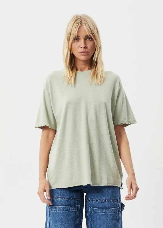 Must-Have Deals Inside!Must-Have Deals Inside!AFENDS Womens Slay - Oversized Tee - Eucalyptus Must-Have Deals Inside!Must-Have Deals Inside!AFENDS Womens Slay - Oversized Tee - Eucalyptus