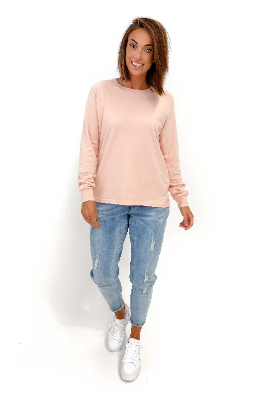 Special Discounts Inside!Special Discounts Inside!As Colour Dice Long Sleeve Tee Pale Pink Special Discounts Inside!Special Discounts Inside!As Colour Dice Long Sleeve Tee Pale Pink