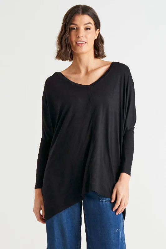 The Best Sale of the Year!The Best Sale of the Year!Betty Basics Kyoto V-Neck Tee Black The Best Sale of the Year!The Best Sale of the Year!Betty Basics Kyoto V-Neck Tee Black