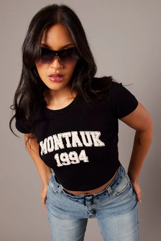 Hot Deals You Can’t Resist!Hot Deals You Can’t Resist!Black Graphic Tee Crop Short Sleeve Hot Deals You Can’t Resist!Hot Deals You Can’t Resist!Black Graphic Tee Crop Short Sleeve