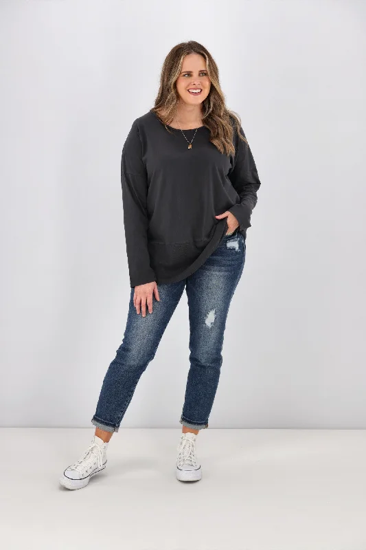 Flash Deals – Act Quickly!Flash Deals – Act Quickly!Elm Fundamental Rib L/S Tee Washed Black Flash Deals – Act Quickly!Flash Deals – Act Quickly!Elm Fundamental Rib L/S Tee Washed Black
