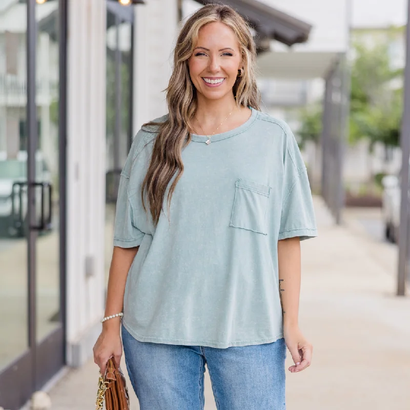 Get Ready to Save!Get Ready to Save!Inspired By Perfection Tee, Sage