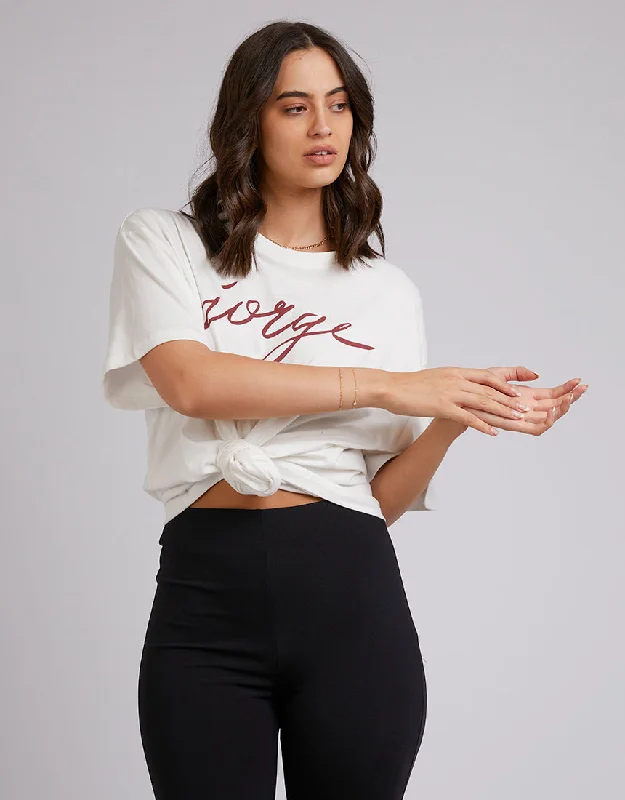 Get More for Less!Get More for Less!Jorge Script Tee Burgundy