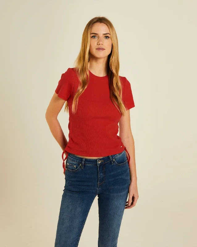 Limited-Time Price Drop!Limited-Time Price Drop!Ebba T-Shirt Tango Red