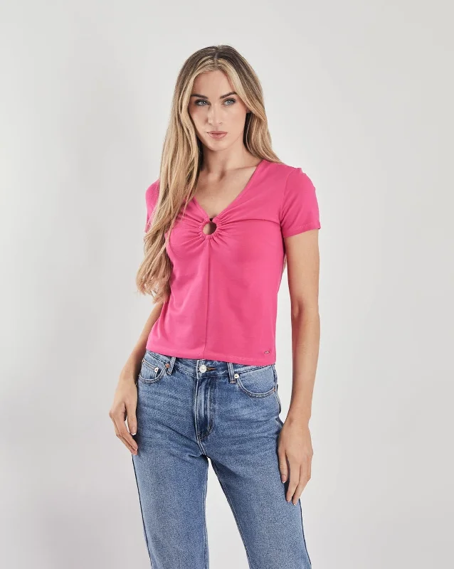 Hurry, Sale Ends Soon!Hurry, Sale Ends Soon!Pepper T-Shirt Pink Yarrow