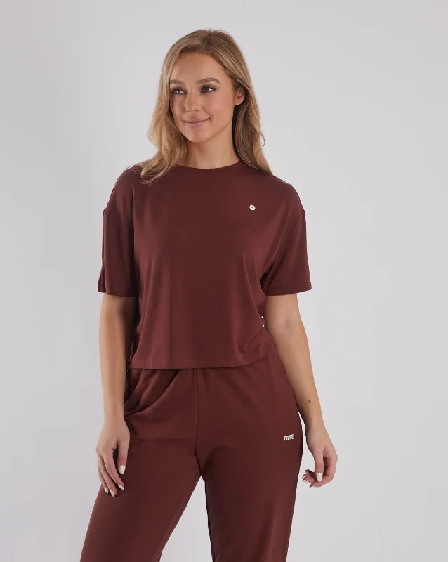 Save Like Never Before!Evie Tee Auburn Rust