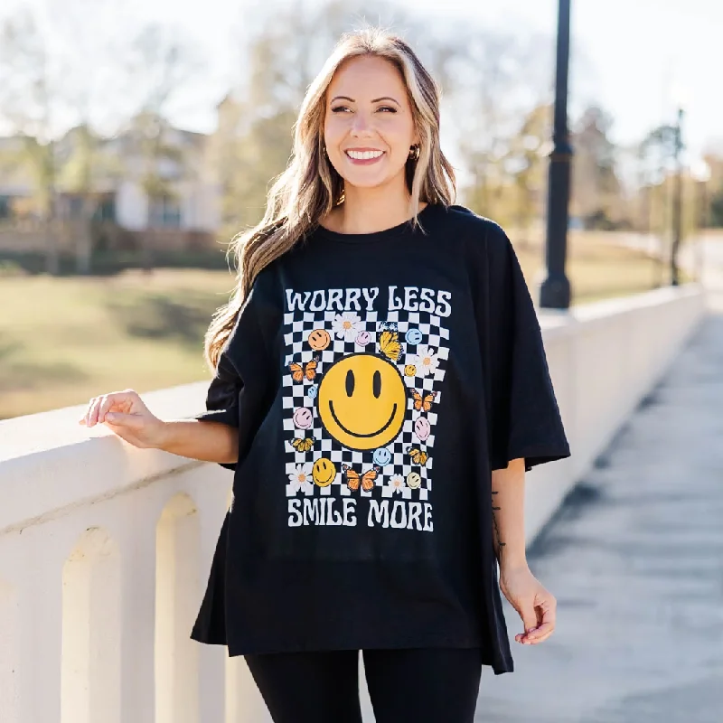 Sale Alert – Get Ready to Shop!Sale Alert – Get Ready to Shop!Worry No More Boyfriend Tee, Black Sale Alert – Get Ready to Shop!Sale Alert – Get Ready to Shop!Worry No More Boyfriend Tee, Black