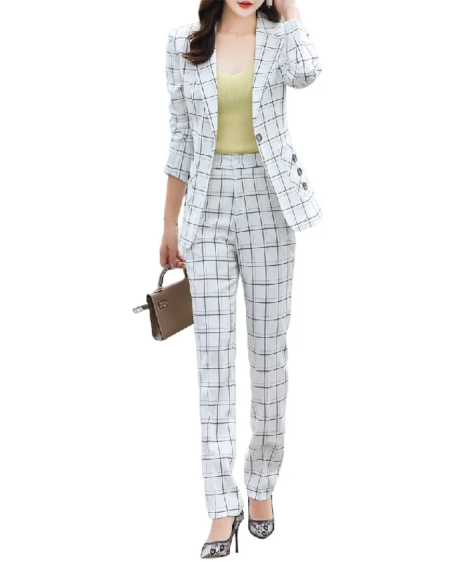 Flash Sale – Act Fast!Flash Sale – Act Fast!BOSSY CHIC 2pc Blazer & Pant Set