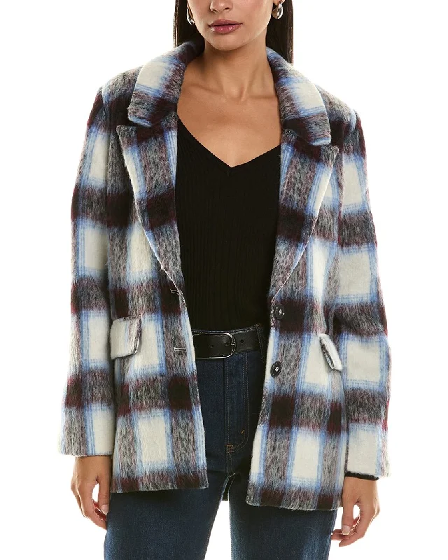 Enjoy Huge Discounts Now!Enjoy Huge Discounts Now!Central Park West Finley Wool-Blend Jacket Enjoy Huge Discounts Now!Enjoy Huge Discounts Now!Central Park West Finley Wool-Blend Jacket